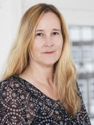 Leiterin der Freiwilligenagentur Frau Nadja Kunzmann lächelt Leiterin der Freiwilligenagentur Frau Nadja Kunzmann lächelt